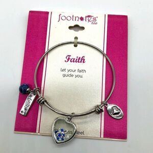 Footnotes Faith Bracelet NWT